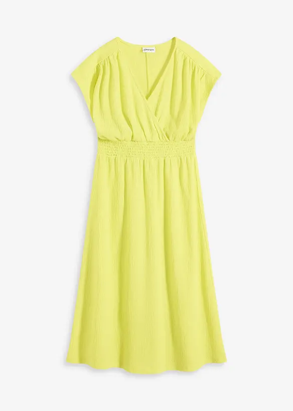 Jerseykleid aus luftigem Crêpe, bonprix