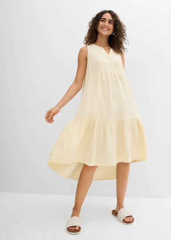 Robe légère en gaze de coton, bonprix