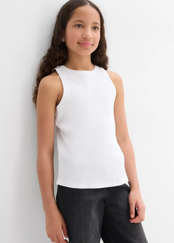 Lot de 3 débardeurs100% coton, bonprix