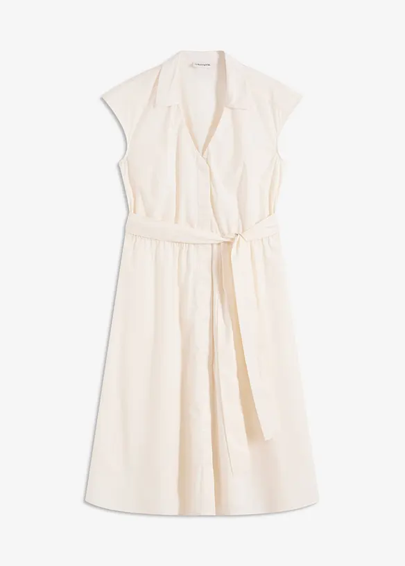 Blusenkleid mit Bindegürtel, bonprix