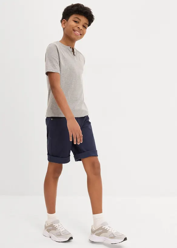 Lot de 2 T-shirts coton, bonprix