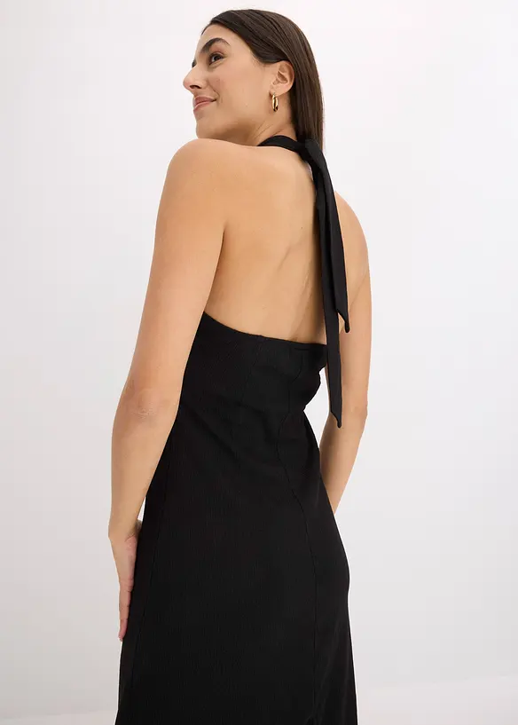 Robe en jersey à découpes, bonprix