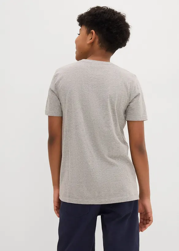 Lot de 2 T-shirts coton, bonprix