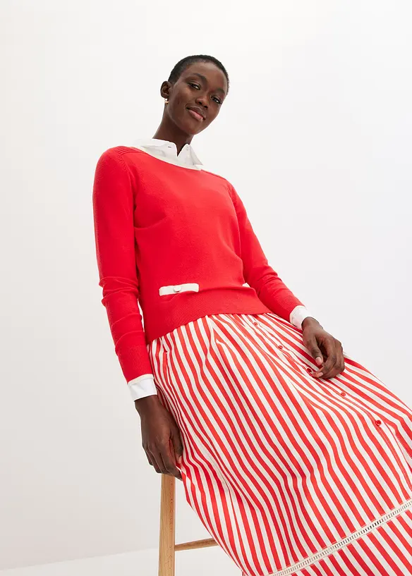 Pull en fine maille, bonprix