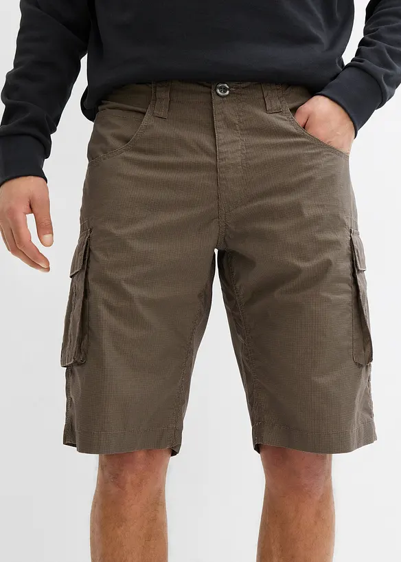 Bermuda cargo ample 100% coton, bonprix