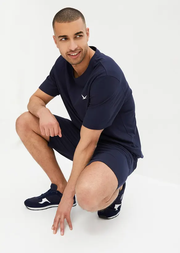 T-shirt et bermuda (ens. 2 pces) en jersey 100% coton, bonprix