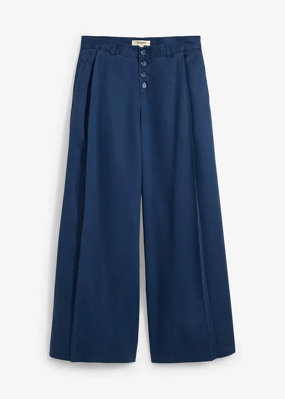 Twillhose aus fließendem Lyocell, bonprix