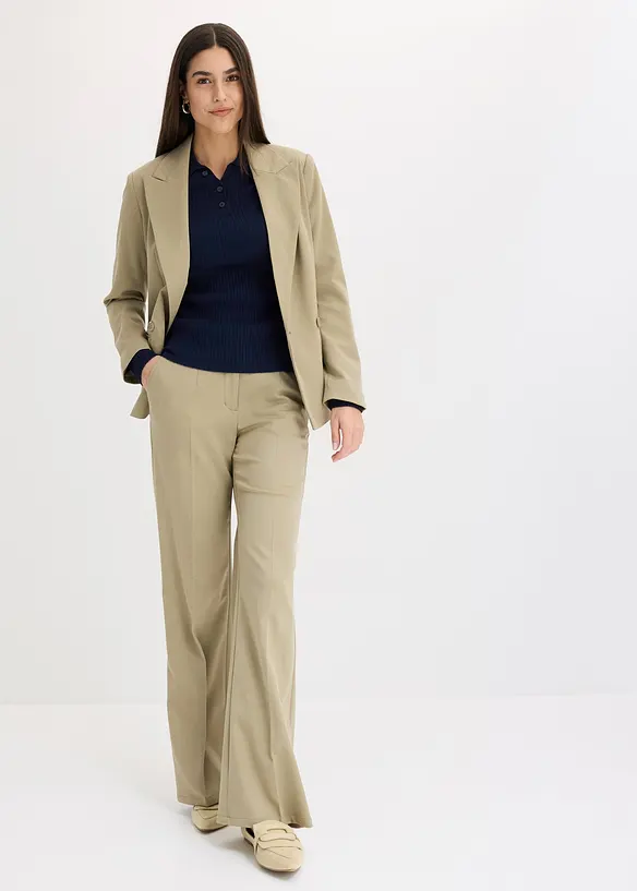 Pantalon à taille élastiquée, bonprix