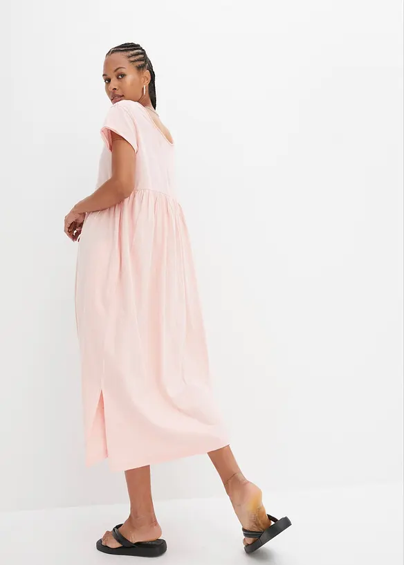 Midikleid aus reiner Bio-Baumwolle, bonprix