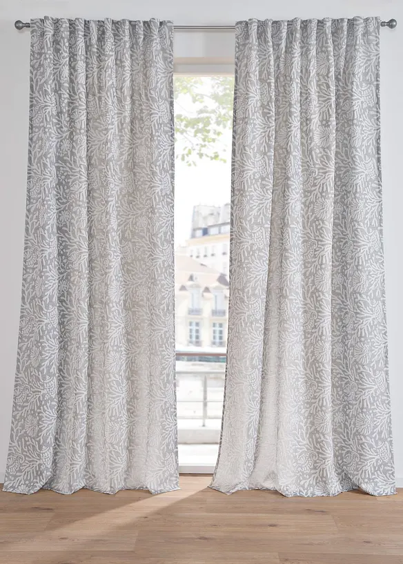 Rideau jacquard à motif (1 pce), bonprix