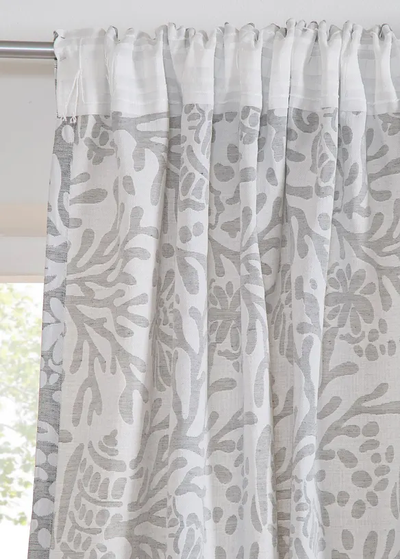 Rideau jacquard à motif (1 pce), bonprix