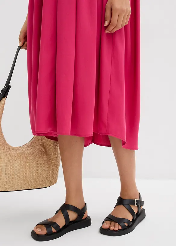 Robe caftan fluide en Lyocell, bonprix
