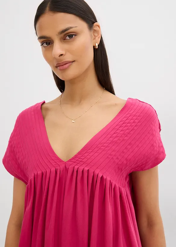 Robe caftan fluide en Lyocell, bonprix