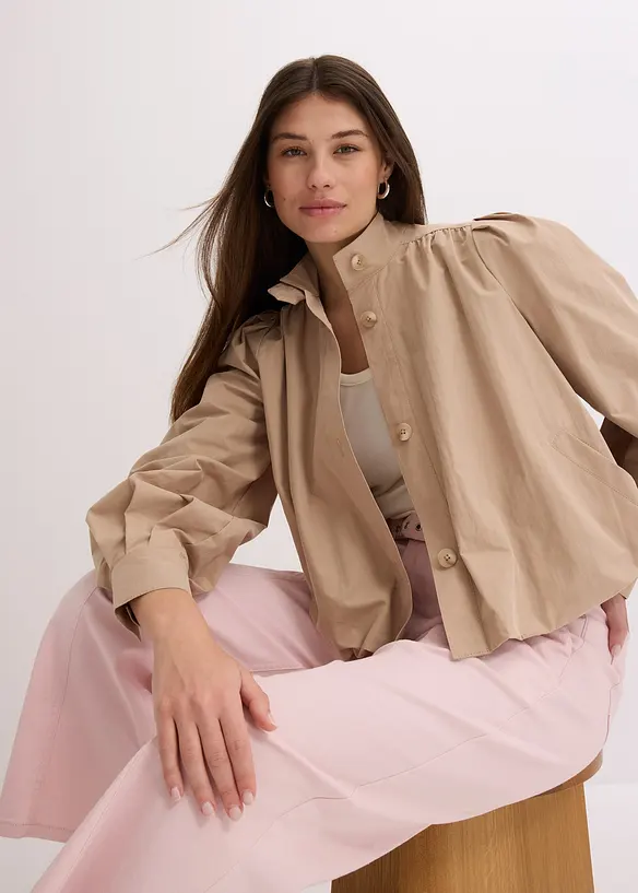 Veste base effet boule, bonprix