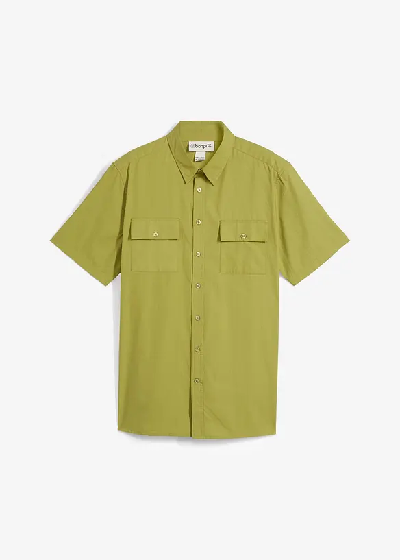 Chemise manches courtes 100 % coton, bonprix