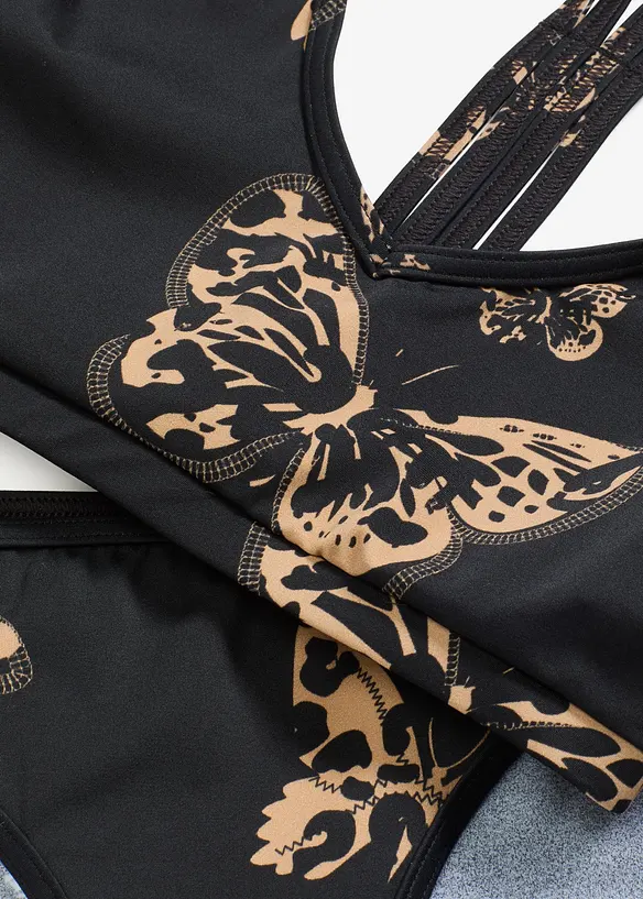 Bikini brassière (Ens. 2 pces.) avec polyamide recyclé, bonprix