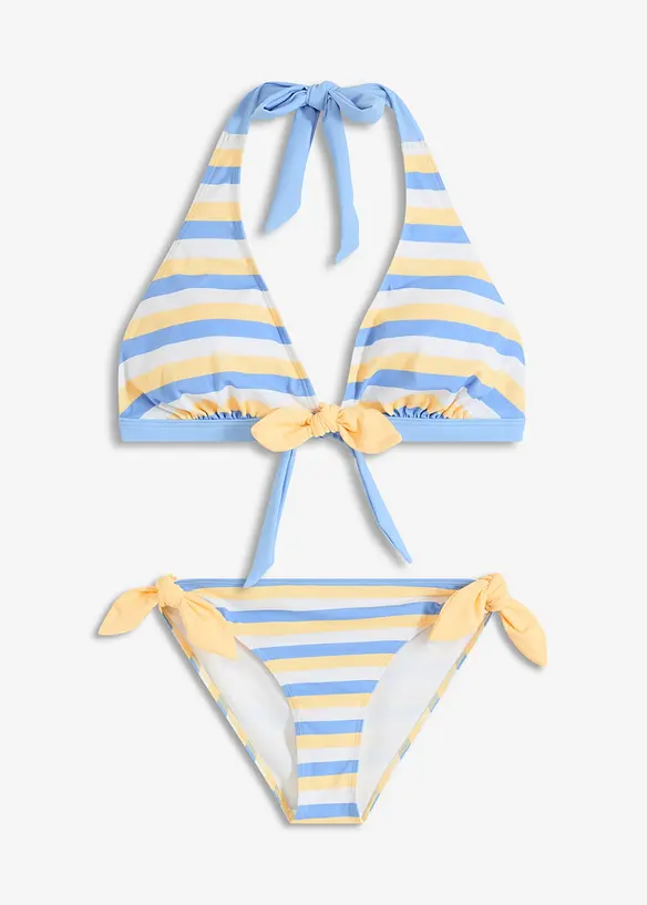 Neckholder-Bikini mit Bindebändern (2-tlg. Set), bonprix