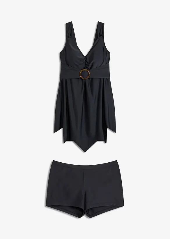 Long-Tankini mit breiten Trägern (2-tlg.Set), bonprix