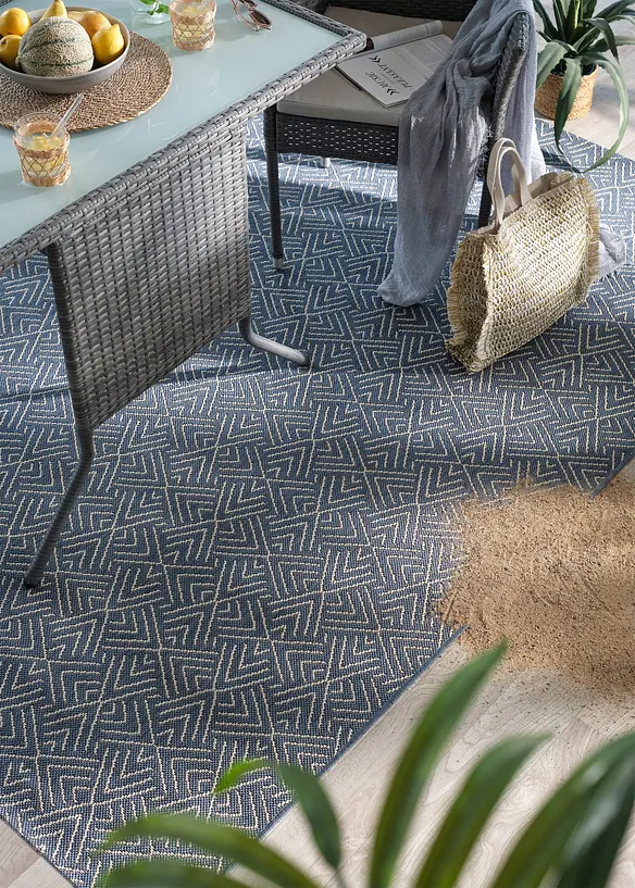In- und Outdoor Teppich mit dezenter Struktur, bonprix