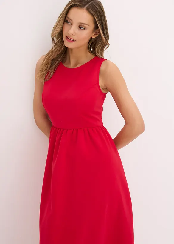 Vokuhila-Kleid mit Tüll-Unterrock, bonprix