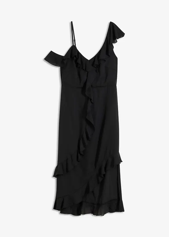 Robe midi ajustée, bonprix