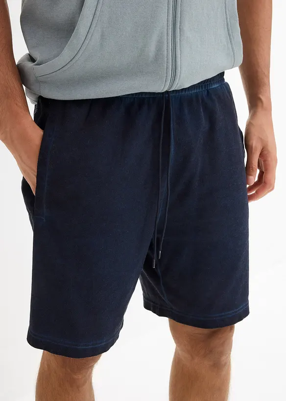 Sweat-Bermuda in ausgewaschener Optik, bonprix