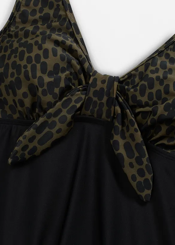 Badekleid mit breiten Trägern, bonprix