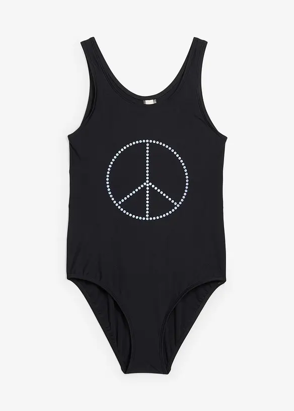 Maillot 1 pièce avec application, bonprix