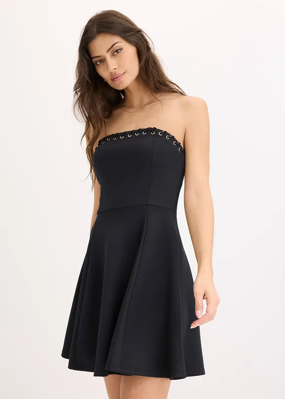 Robe avec détail chaîne, bonprix