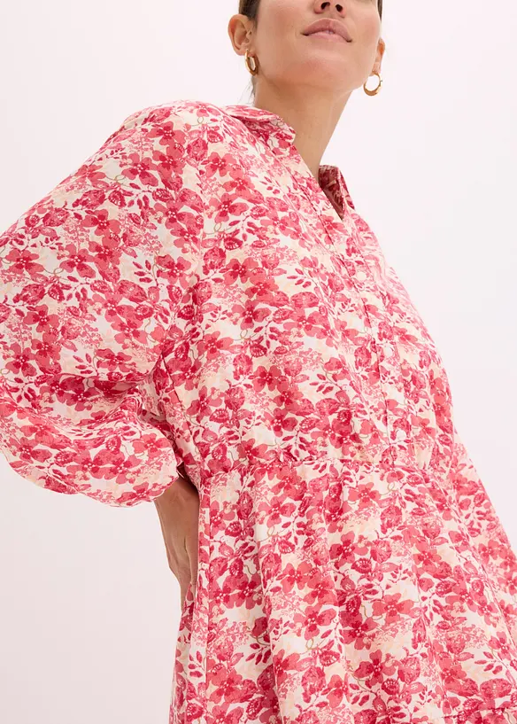 Kleid im Leinen-Look, bonprix