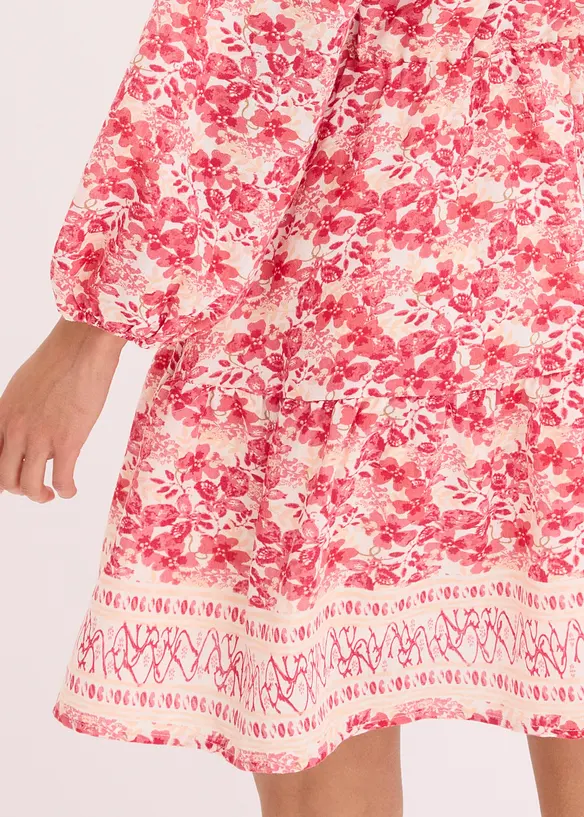 Kleid im Leinen-Look, bonprix