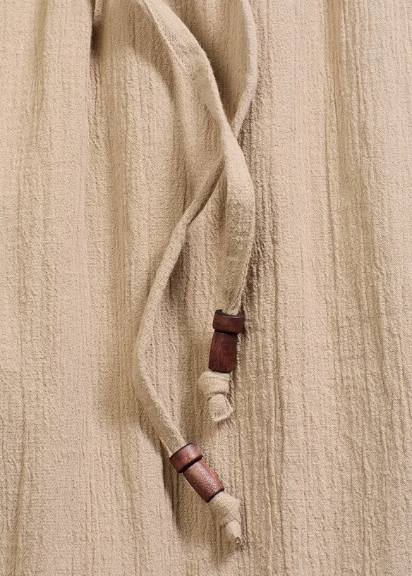 Schlupfhose aus strukturiertem Crinkle, bonprix