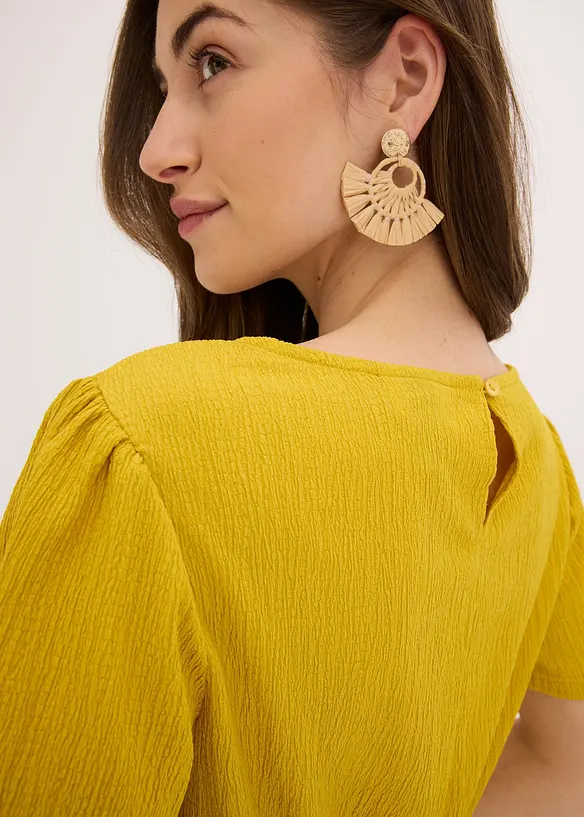 Robe légère en jersey crêpe, bonprix