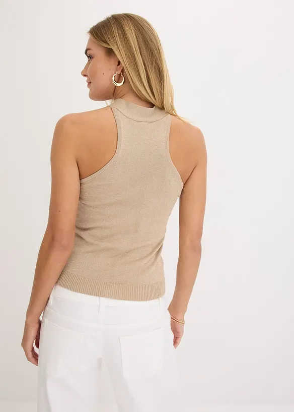 Neckholder Top mit softer Viskose, bonprix