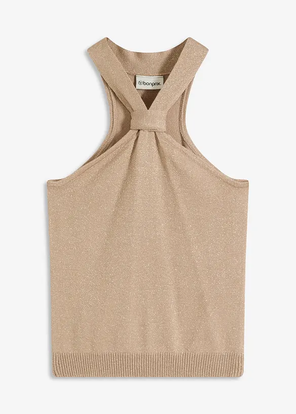 Neckholder Top mit softer Viskose, bonprix
