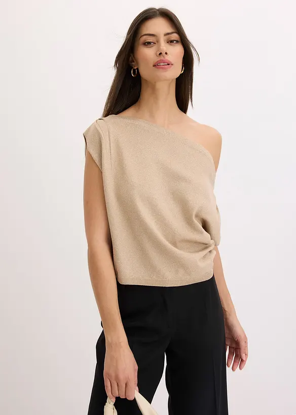 T-shirt une épaule, bonprix