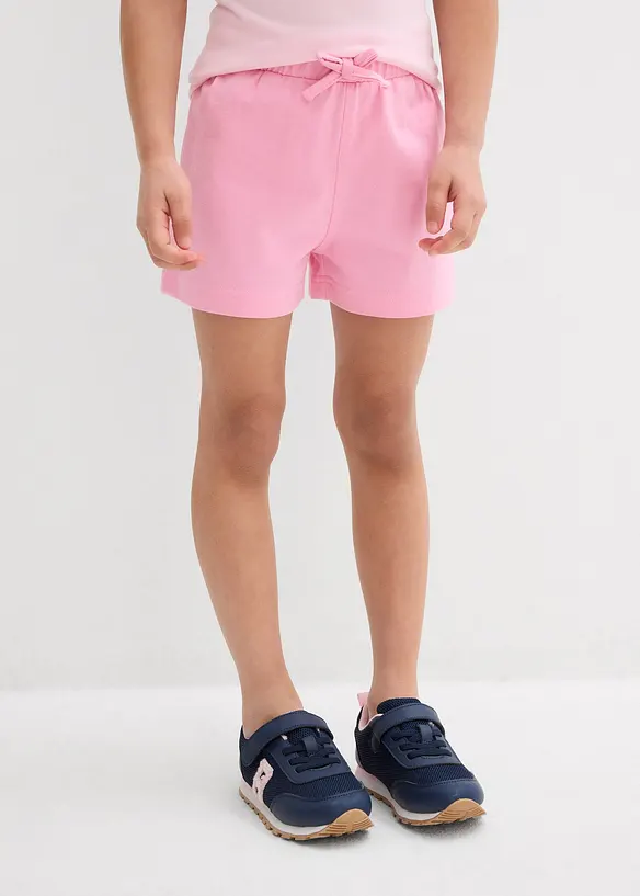 Lot de 2 shorts en jersey 100% coton, bonprix