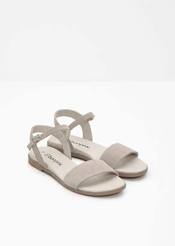 Sandalen aus Leder, bonprix