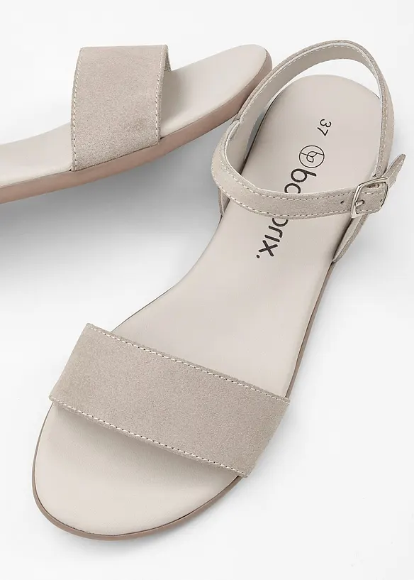 Sandalen aus Leder, bonprix