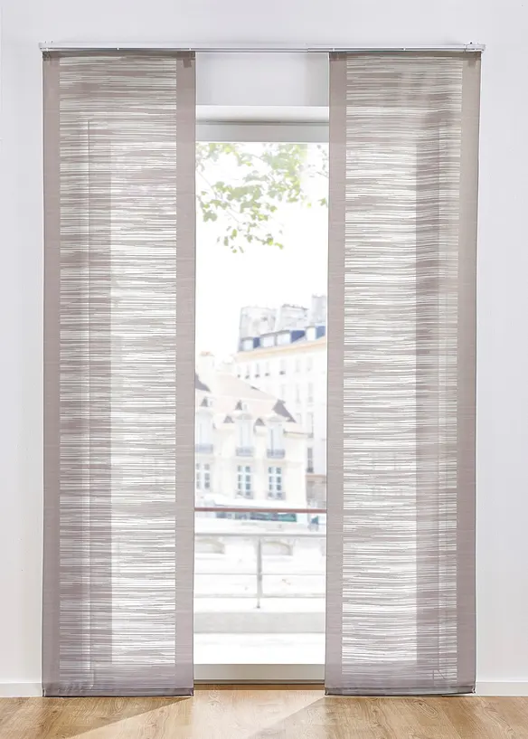 Panneau coulissant à rayures (1 pce.), bonprix