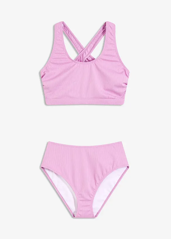 Bikini brassière côtelé (ens. 2 pces), bonprix