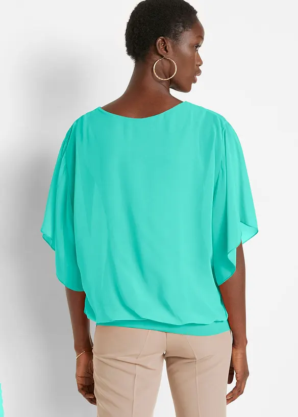 Blouse en mousseline, bonprix