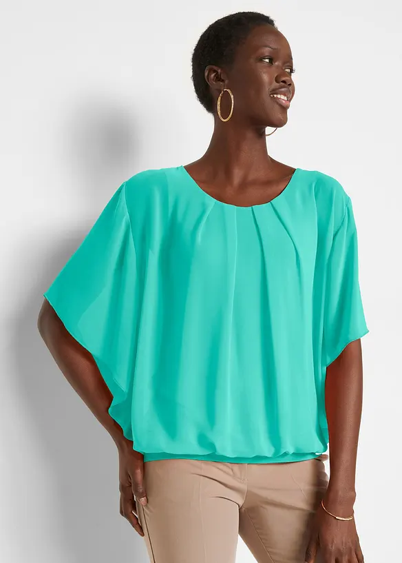 Blouse en mousseline, bonprix