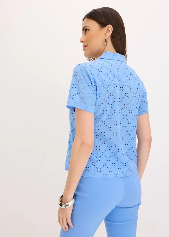 Chemisier tendance en broderie anglaise, bonprix