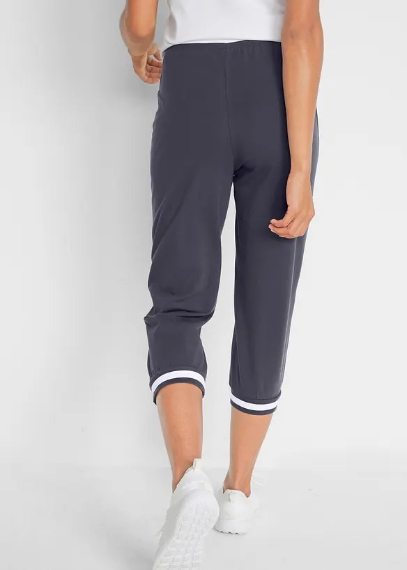 Jogginghose, 3/4-Länge aus Baumwollmix, bonprix