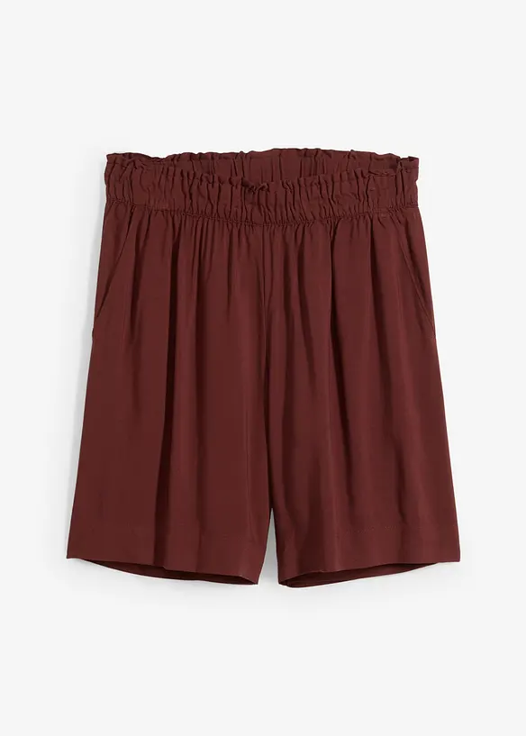 Short en viscose à taille élastiquée, bonprix