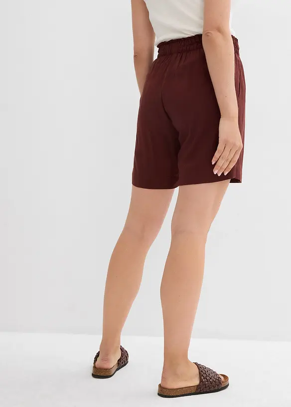 Short en viscose à taille élastiquée, bonprix