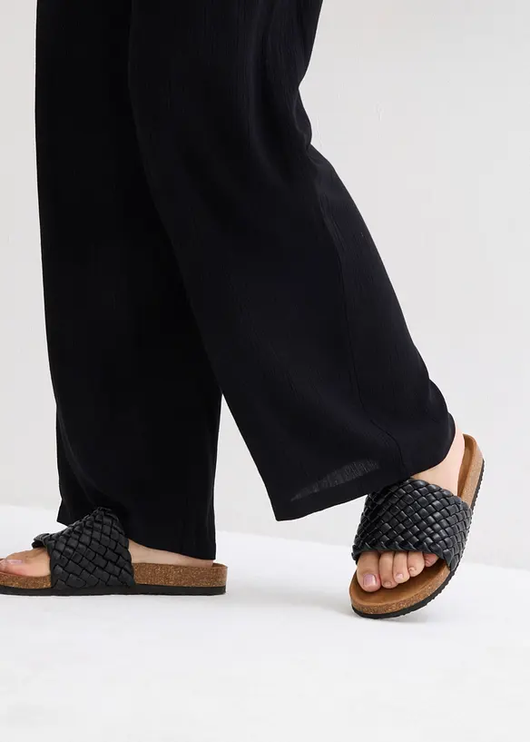 Palazzo-Hose aus softer Viskose, bonprix