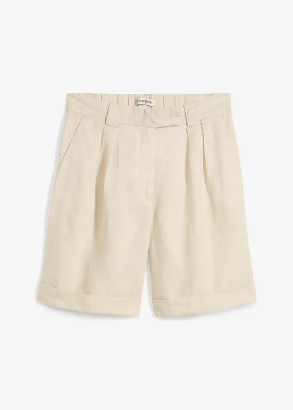 Bermuda 100 % lin, bonprix