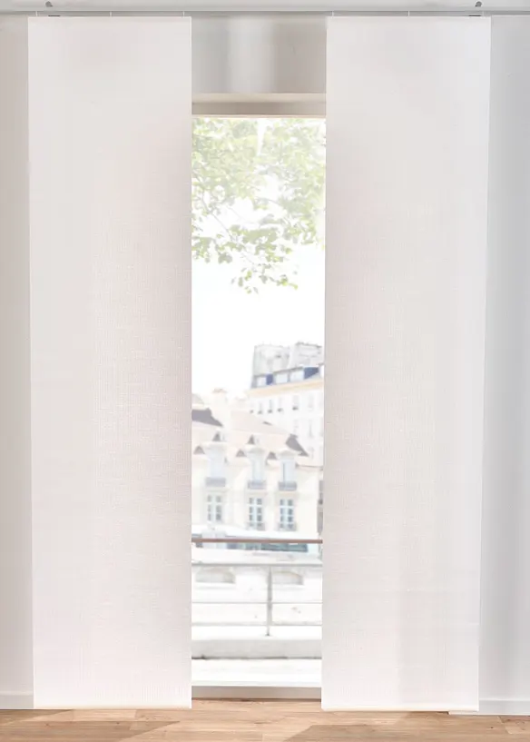 Rideau coulissant texturé (1 pce), bonprix